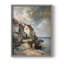 Paysages série CCDVI - reproduction encadrée de qualité supérieure - prête à être accrochée - aucun clou requis-1766182614-1766182616