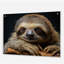 Cute Sloth Portrait - Sloth Acrylic Wall Art For Living Room-1841267982
