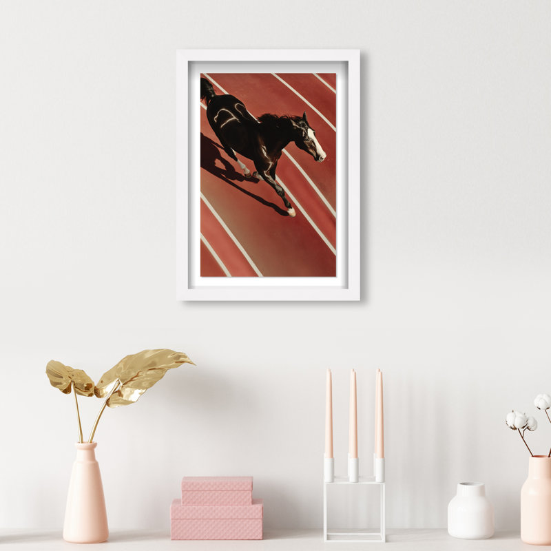 Velocity Vector Framed Graphic Art, 37.5"H x 25.5"W, White Shadowbox