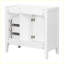 Meuble-lavabo moderne avec armoire et tiroirs-104947390