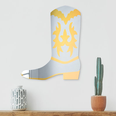 Art mural miroir Cowboy