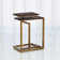2 Piece C-Nesting Table Set-Brass