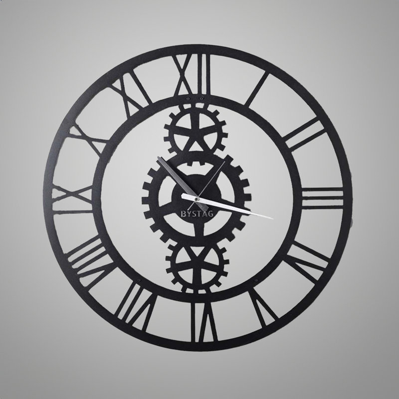 Melishia Metal Wall Clock
