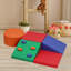 5 pièces de blocs d'escalade en mousse souple pour tout-petits de 1 à 3 ans, ensemble de jeu d'intérieur pour bébé pour ramper, jouet de développement de la motricité sensorielle colorée sécuritaire