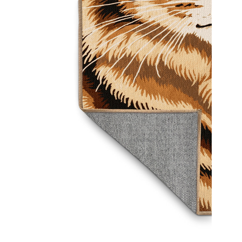  Tapis lavable Ussuri Cats, Rectangle 2 pi x 3 pi