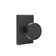 Emtek Privacy Knobset w/ Modern Rectangular Rosette and Round Knob