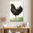 Brampt Standing Black Chicken-108427926