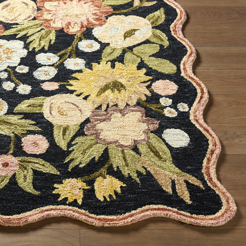 Grenard Hand Tufted Area Rug, Rectangle 2' x 3'