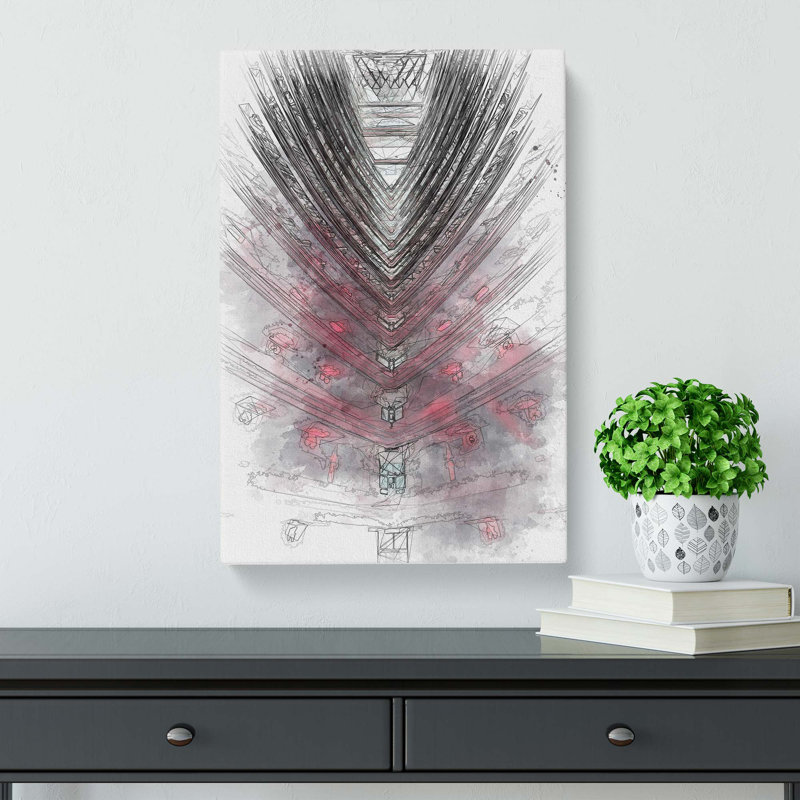Sketching Architecture Vol.68 - Wrapped Canvas Drawing - Wrapped Canvas, 60cm H x 40cm W x 3cm D