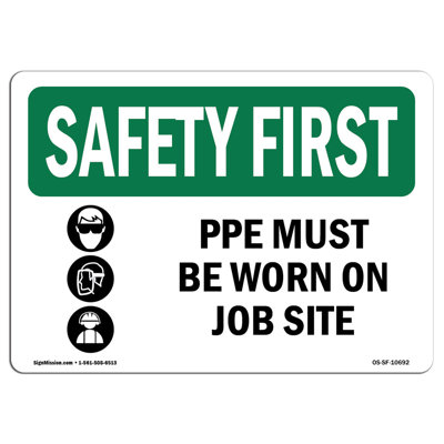 Safety First Sign
