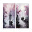 Mystic Pirate Boat Voyage I - Ensemble de salon d'art mural bord de mer-102582874-102582877