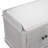 Storage Bench with 4 Doors and Adjustable Shelves, Shoe Bench with Removable Cushion for Living Room, Entryway (Gray Wash)-539594722