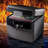Fireproof and Waterproof Safe,  Built-in Straps For Easy Storage, File Folder and Document Box with Key Lock, Black