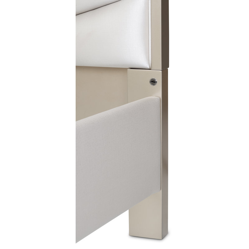 Malibu Crest Upholstered Bed, Queen