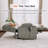 180° Lay Flat Power Recliner Lift Chair with Full-Body Heating-1296683857