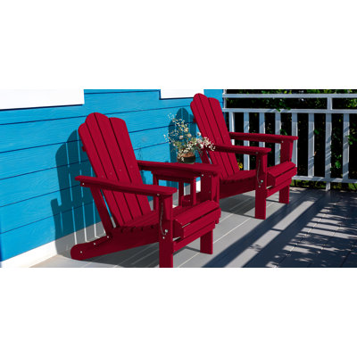 Delman Foldable Outdoor Adirondack Chair