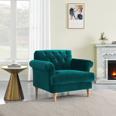 Norphlet Velvet Armchair