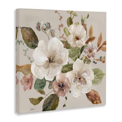 Blooming Garden Flower Bundle Canvas Wall Art, design by Livi Finn