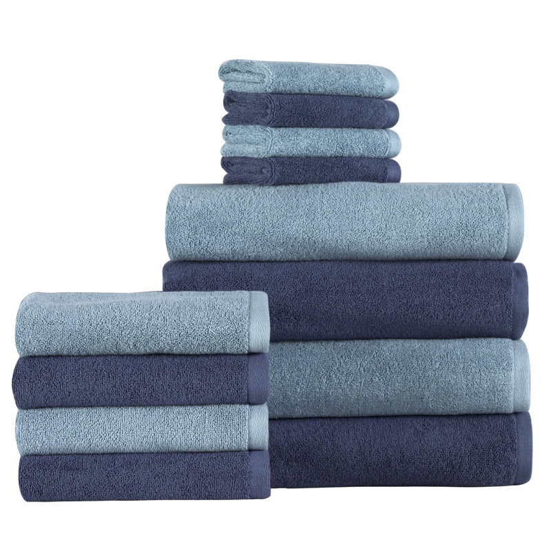 Harnish Plush Mulit-Size Set, Blue/Light Blue