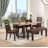 Jahnessa Solid Wood Base Dining Table