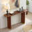 59" MDF Oval Console Table-399034903