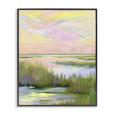 Giclée encadrée au lever du soleil, par Arlington Prints