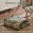 Soft Vintage Persian-Style Non-Slip Machine Washable Area Rug in Green/Teal for Living Room & Bedroom-2142856384