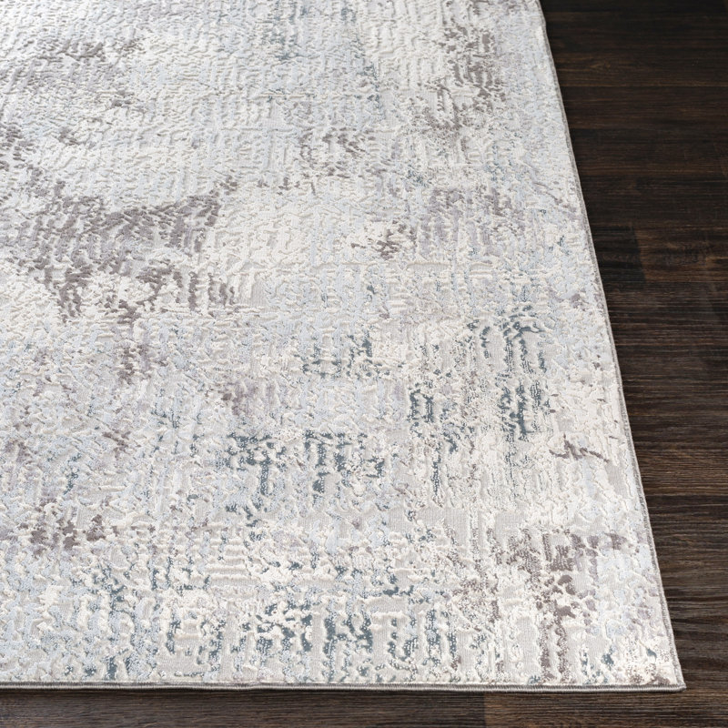 Beckstead Abstract Indoor Rug, Rectangle 2' x 3'