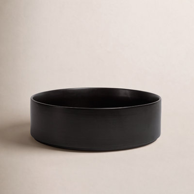 Stackable Handcrafted Stoneware Serving Bowl