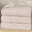  Ensemble de serviettes de bain en coton Zero-Twist - Texture gaufrée nid d'abeille - Séchage rapide-256510856