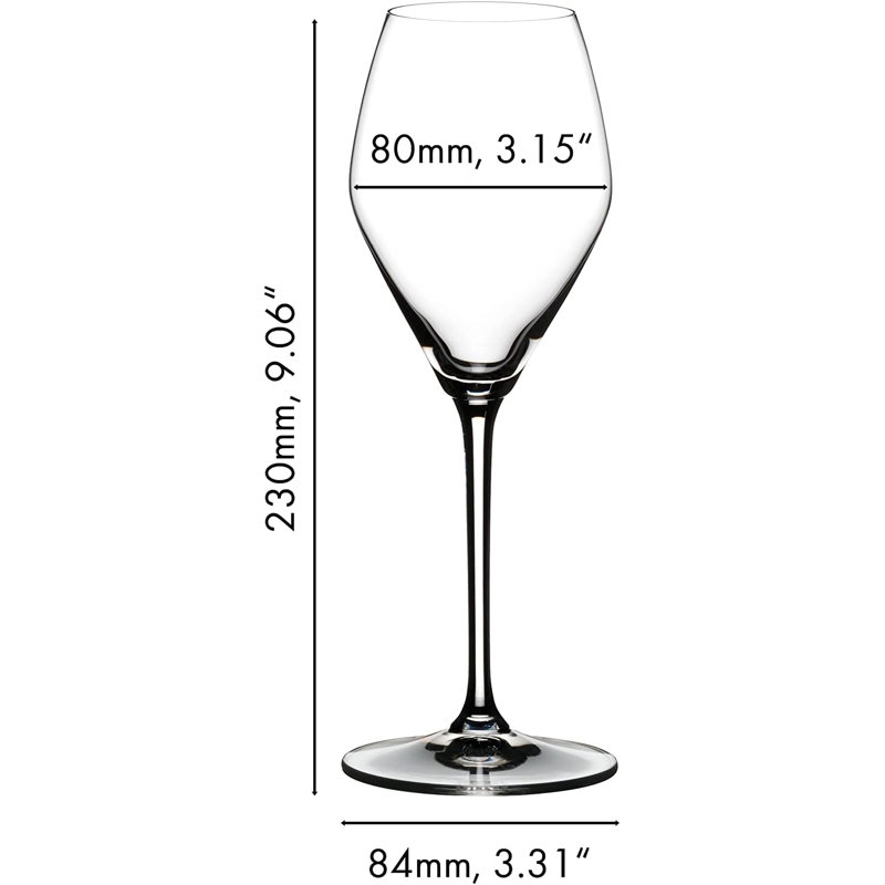 RIEDEL Extreme Rose/Champagne Glass (Set of 2)