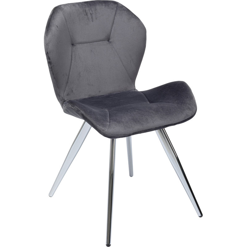 Viva Chair Grey Chrome