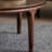 Black walnut solid wood end table-113571940