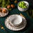 Christian Siriano Majestic 24-Piece Dinnerware Set Porcelain
