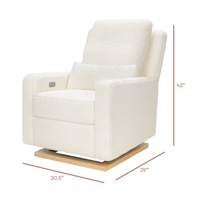 Sigi Electronic Recliner And Glider In Eco-Performance Fabric With USB Port | Water Repellent & Stain Resistant