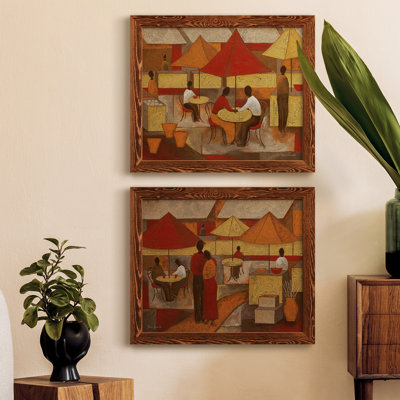 " Lasting Memory I " 2 - Pieces Painting Print