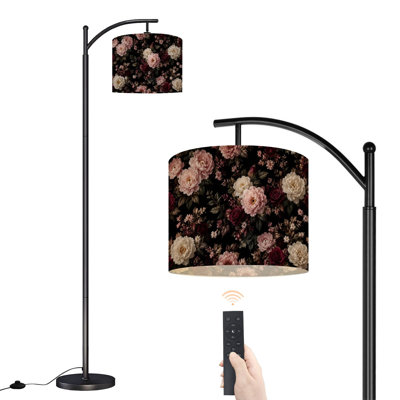  Lampe sur pied Arc Elegant Floral
