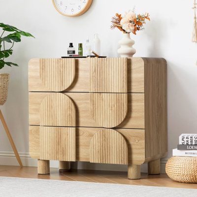 Molded 3-Drawer Dresser