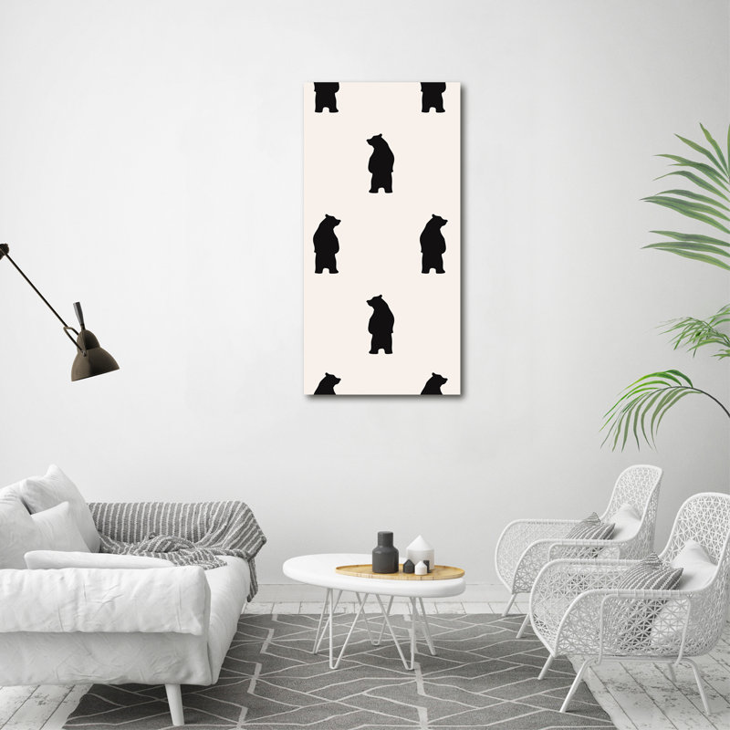African Mask - Wrapped Canvas Print