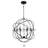 6 - Light Outdoor Chandelier
