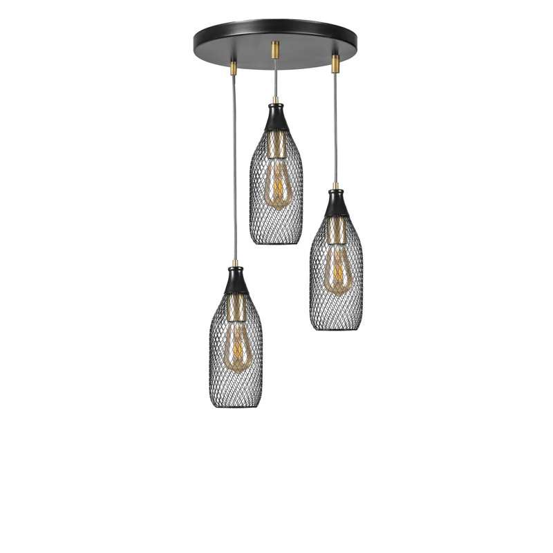 Chandle Chandelier, Black