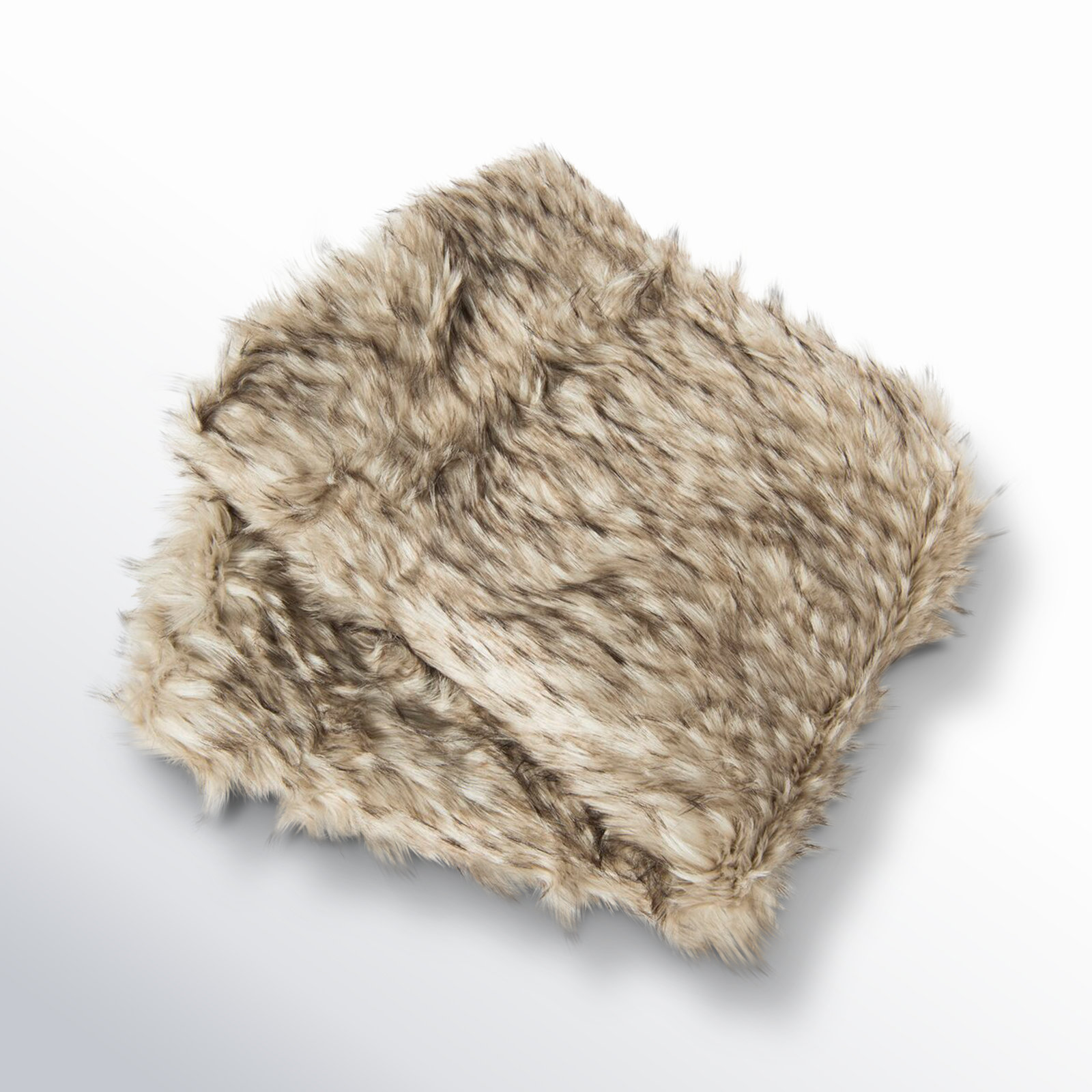 Stockholm Faux Fur Throw Blanket, 58" W x 84" L