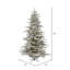 Sierra Lighted Artificial Fir Christmas Tree-1930950835