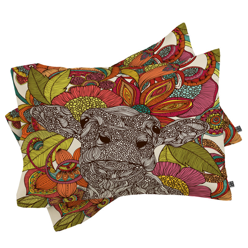 Taie d’oreiller arabella et fleurs, Standard