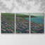 Seaside Sanctuary - impression de cadre flottant 3 pièces-270594710-270594706