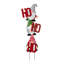 Décoration murale 51 "HHOHOHO