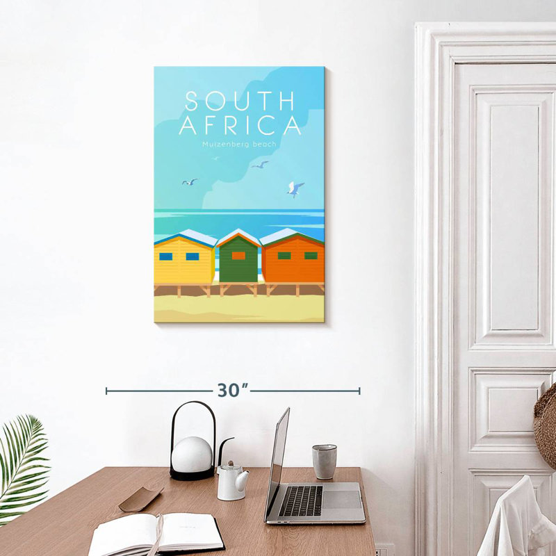 Affiche Aime Muizenberg Beach, H 30 po x l 20 po