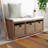 Painswick Canvas Upholstered Storage Bench-259191076