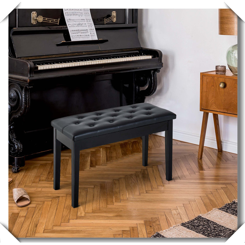 Chaise de piano, Noir