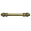 Caché 9 inches c.c. with 5/8 smooth center long pull with 16 rivoli Swarovski Aurore Boreale Crystals in Gilded Mercury-1274289172-1274289175